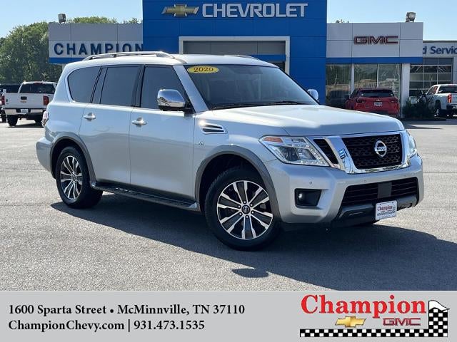 Used 2020 Nissan Armada SL with VIN JN8AY2NC5L9617216 for sale in McMinnville, TN